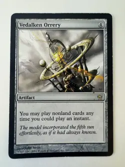 2004 Vedalken Orrery Conspiracy regular, lightly played, Magic the Gathering MTG - Image 1