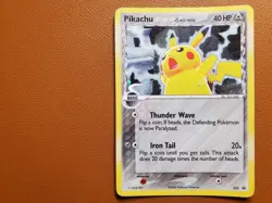 Pikachu (Delta Species) - 035 PROMO Nintendo Holo HP-Damaged Pokemon TCG - Image 1