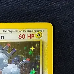Pokemon TCG Magneton Base Set 9/102 Unlimited Holo Rare LP+ - Image 3