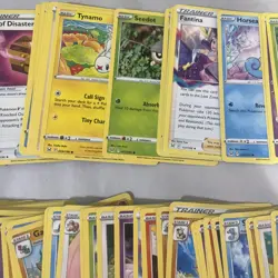 Lot of 458 Pokemon Lost Origin Cards including Regular + Reverse Holo Rares - Image 4