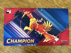 Pokemon Ethan's Ho-Oh League Cup Champion Playmat - Image 1