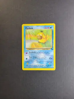 Psyduck 53/62 Pokemon TCG Fossil Unlimited Regular Common LP - Image 2