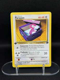 Pokemon TCG Porygon Team Rocket 48 Regular Unlimited Uncommon - Image 1