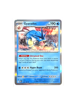 Gyarados 130/165 Rare Holo POKEMON TCG S&V 151 MEW ENGLISH NM/M - Image 1