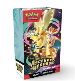Pokemon Mega Evolution Ascended Heroes Booster Bundle [6 Packs] (Presale) - Image 1