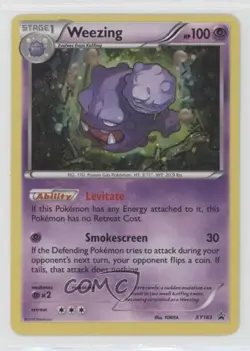 Weezing (Cosmos Holo) Holo Pokemon XY Black Star Promo #XY163 - Image 1