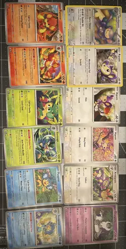 Pokemon TCG- GO BANANAS! ?? Pokemon Monkey ?? Set! SET OF 12 Cards! Read! See! - Image 1