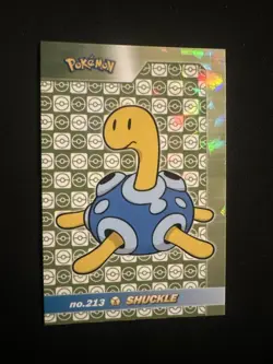 Shiny Shuckle #213 Pokemon Shiny NON TCG card - Image 1