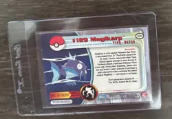 Topps Pokemon Magikarp 129 Series 3 Blue Logo Non Holo TV Animation Edition - Image 2