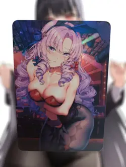 Hyakumantenbara Salome Bikini Sexy Goddess Waifu Foil Holo Doujin Anime Card - Image 1