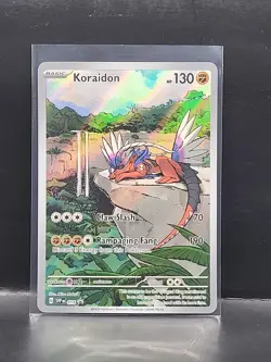 Pokemon TCG Koraidon 014 Sv: Scarlet & Violet Promo Card Full Art Nintendo NM - Image 1