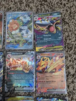 Pokemon 15 Card Lot - Illustration Rares, Charizards, Marshadow, Full Arts, Ex's - Image 5