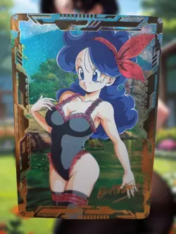 Launch Dragon Ball Anime Waifu Sexy Goddess Doujin Card - Image 1