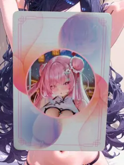 Kokonoe Yukari Vtuber Anime Waifu Sexy Goddess Doujin Card - Image 2