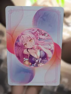 Misono Mika Blue Archive Hentai Bikini Sexy Goddess Waifu Anime Doujin Card - Image 2