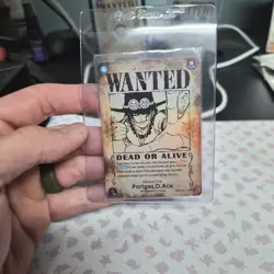 One Piece TCG - Portgas.D.Ace - Wanted Poster - (Error Card) - OP13 - Image 1