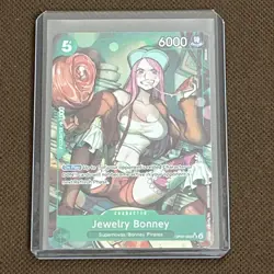 Jewelry Bonney OP07-026 Alt Art 500 Years in the Future One Piece Card Game - Image 1
