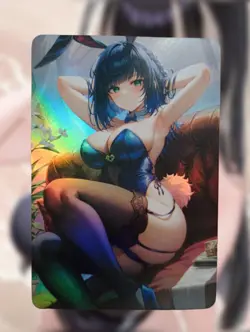 Yelan Genshin Impact Anime Waifu Sexy Goddess Doujin Card - Image 1