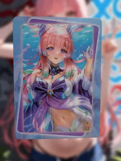 Sangonomiya Kokomi Genshin Impact Anime Waifu Sexy Goddess Doujin Card - Image 2