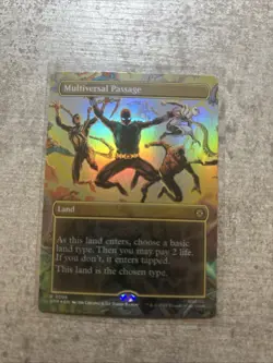 Multiversal Passage (Borderless) 0206 (R) MTG Marvel's Spider-Man (SPM) - Foil - Image 1