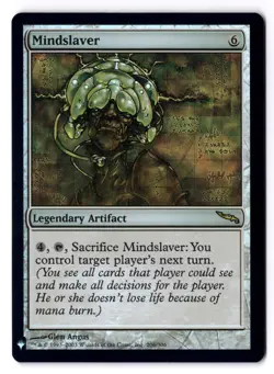 Mindslaver NM* FOIL Mirrodin (The List) Mystery Booster 206/306 mtg -UnltdCards - Image 1