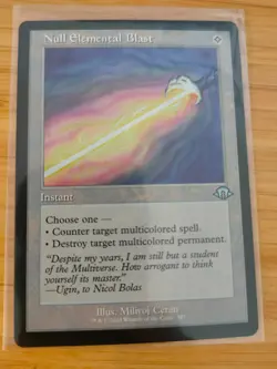MTG Null Elemental Blast (Retro Frame) Modern Horizons 3 M/NM Free UK P&P - Image 1