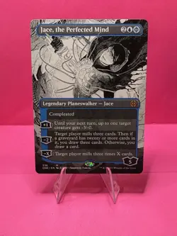 Jace, the Perfected Mind (Borderless) Phyrexia: All Will Be One Regular - Image 1