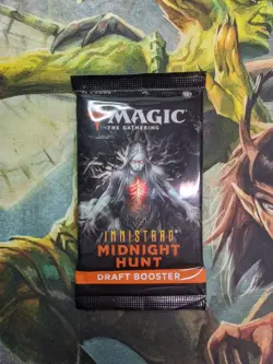 Magic the Gathering Innistrad Midnight Hunt Draft Booster Pack - Image 1
