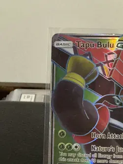Pokemon Tapu Bulu GX 130/147 Burning Shadows Sun & Moon FULL ART - Image 2