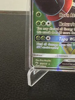 Pokemon Tapu Bulu GX 130/147 Burning Shadows Sun & Moon FULL ART - Image 5