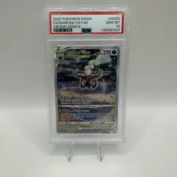 2023 POKEMON SWORD & SHIELD CROWN ZENITH #GG50 FULL ART/DARKRAI VSTAR PSA 10 - Image 1