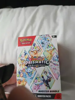 Pokemon Prismatic Evolutions Booster Bundle 6 Packs - Image 1