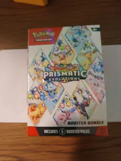 Pokemon Prismatic Evolutions Booster Bundle 6 Packs - Image 2
