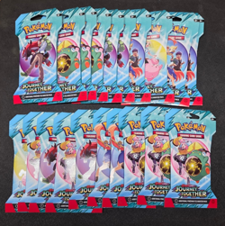 Pokemon TCG: Journey Together Sleeved Booster Pack - 20x Factory Sealed - Image 1
