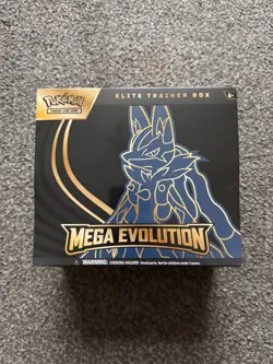 Pokemon TCG Mega Evolution Lucario Elite Trainer Box ETB - SEALED & BRAND NEW - Image 1