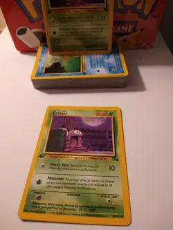1999 Pokemon Fossil 1st Edition Grimer #48 NM-MT - Image 1