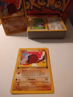 2000 Pokemon Team Rocket 1st Edition Diglett #52 NM-MT - Image 1