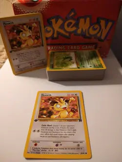 2000 Pokemon Team Rocket 1st Edition Meowth #62 NM-MT - Image 1