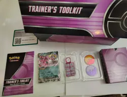 Pokemon TCG 2025 Trainers Toolkit Open NO PACKS - Image 1