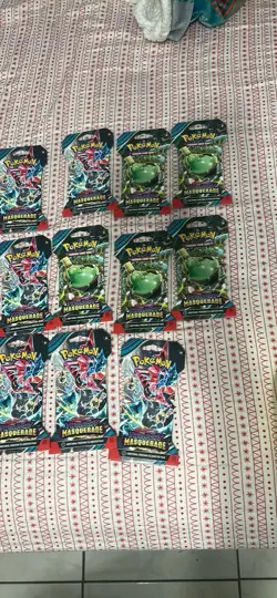 Twilight Masquerade Sleeved Booster Pack Pokemon TCG Lot Of 19! Factory Sealed! - Image 3