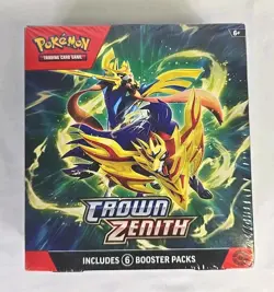 Pokemon Crown Zenith Booster Bundle New 820650858963 - Image 1