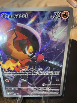 Pokemon Center Charcadet 22 Promo Stamped Phantasmal Flames NM ✨ - Image 4