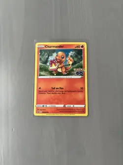 Charmander SWSH232 Black Star Promo Pokemon GO - Image 1
