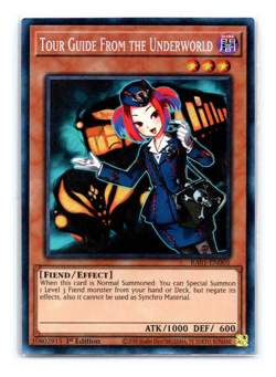 Tour Guide From the Underworld - RA01-EN005 Ultimate Rare 1st Edition Yugioh - Image 1