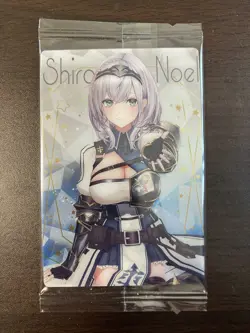 No.21 Shirogane Noel Hololive Production Wafer Foil Card Sealed Japanese - Image 1