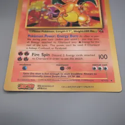 Pokemon Card Charizard 4/102 Corocoro Comic Promo JUMBO EX English Japan JB107 - Image 4