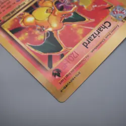 Pokemon Card Charizard 4/102 Corocoro Promo JUMBO NM-EX English Japan JB108 - Image 3