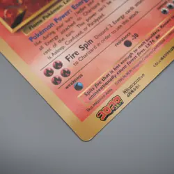Pokemon Card Charizard 4/102 Corocoro Promo JUMBO NM-EX English Japan JB108 - Image 5