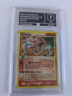 Pokemon Card Gyarados 102 110 Delta Species EX Holon Phantoms Gold Star PG 7 - Image 2