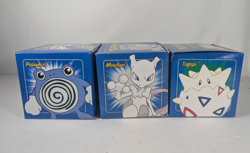 Pokemon Gold Burger King Cards 1999 Lot Of 3 Togepi Mewteo Poliwhirl - Image 1